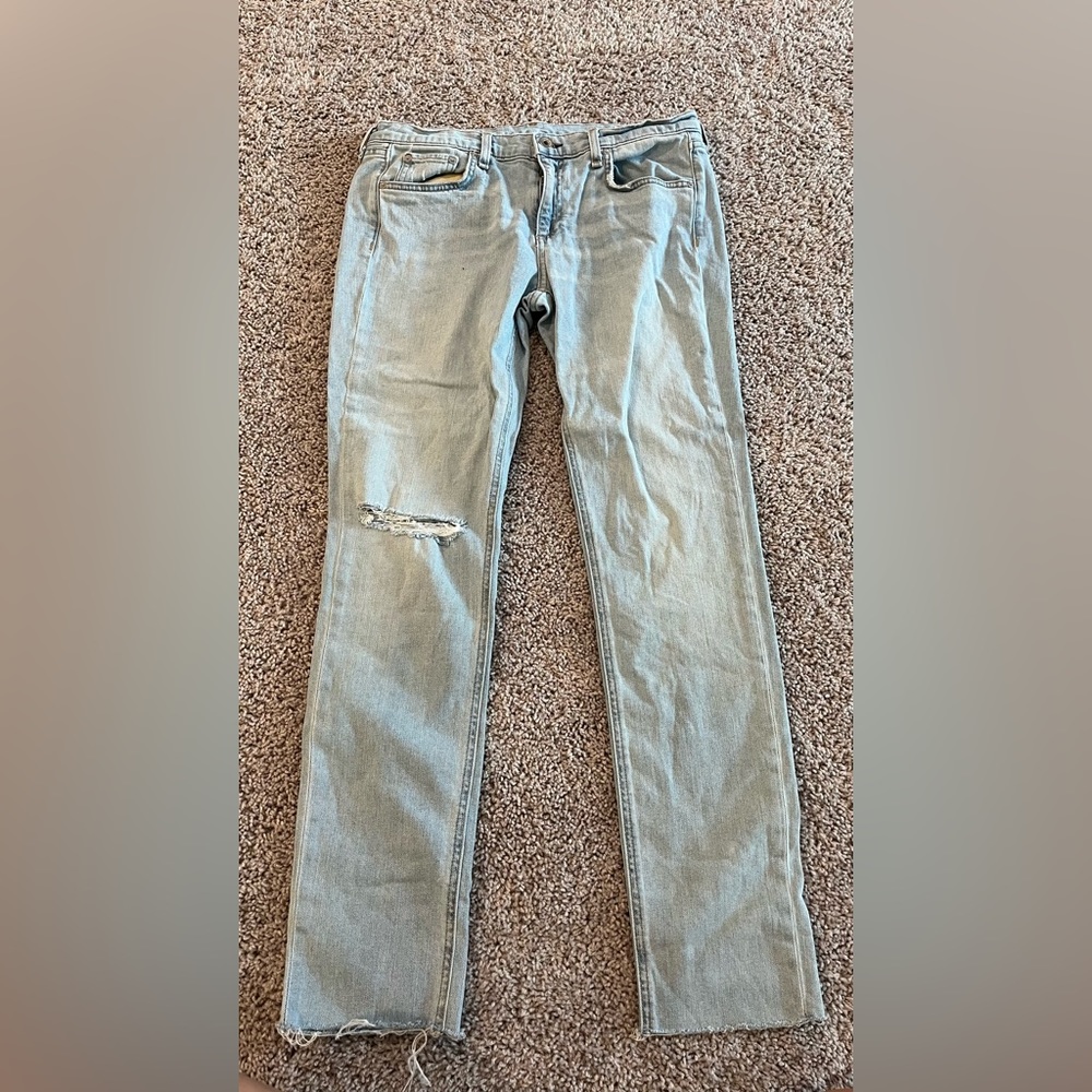 Women’s Rag & Bone Low Rise Boyfriend Jeans